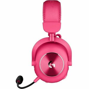 Logitech G LIGHTSPEED Wired/Wireless On-ear, Over-the-head Stereo Gaming Headset - Pink - Binaural - Ear-cup - 3000 cm - B