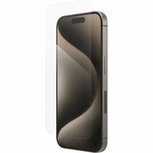 invisibleSHIELD Glass XTR3 Glass Screen Protector for Apple iPhone 15 Pro - Transparent - For OLED iPhone 15 Pro - Anti-mi