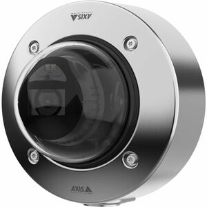 AXIS P3268-SLVE 8 Megapixel Outdoor 4K Network Camera - Colour - Dome - TAA Compliant - 40 m Infrared Night Vision - H.264