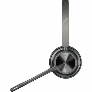 Poly Voyager 4300 UC 4320-M UC Kabel/Kabellos Auf den Ohren, Kopfbügel Stereo Headset - Schwarz - Microsoft-Teams-Zertifiz