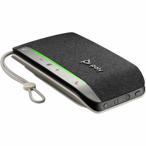 Poly Sync 20 免提电话 - 黑 - USB - 麦克风 - 电池