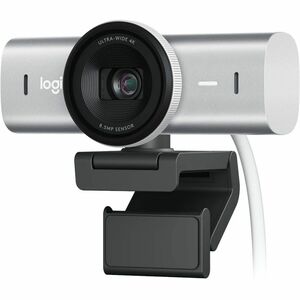 Logitech Master Webcam - 8.5 Megapixel - 30 fps - Pale Gray - USB - 3840 x 2160 Video - STARVIS Sensor - Auto-focus - 90° 