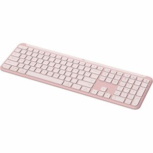 Logitech Signature Slim K950 键盘 - 实际大小 - 无线 连接 - A 型 USB 接口 - 英文 - 蓝牙 - 5.1 - 10 m - 开始, 静音, 屏幕截图, 首页, 音量控制 热键 - Windows 1