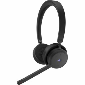 Lenovo Wireless Over-the-head, On-ear Stereo Headset - Microsoft Teams Certification - Binaural - Supra-aural - Bluetooth