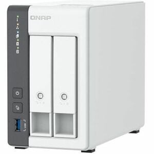 2-BAY ARM 4C 2GHZ 2XSATA 6GB/S 3.5/2.5IN 4GB RAM 1XGBE 1X2.5GBE