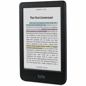Kobo Clara Colour Digital Text Reader - Black - 12000 Book(s) - 16 GB Flash - 6" Display - Touchscreen - 1448 x 1072 - Wir