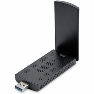 StarTech.com IEEE 802.11b/g/n/ac/ax Tri Band Wi-Fi Adapter for Desktop Computer, Notebook, Wireless Router - USB 3.2 (Gen 