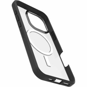 OtterBox React Case for Apple iPhone 16 Pro Max Smartphone - Black Crystal (Clear/Black) - 1 - Drop Resistant, Scrape Resi