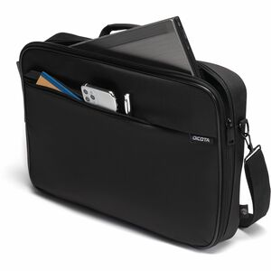 Dicota Multi ONE Carrying Case for 38.1 cm (15") to 43.9 cm (17.3") Notebook - Black - Bump Resistant, Shock Resistant, Sl