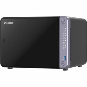 QNAP TS-632X-4G 6 x Gesamtzahl Einschübe SAN/NAS-Speichersystem - 512 MB Größe Flash-Speicher - Annapurna Labs Alpine AL52
