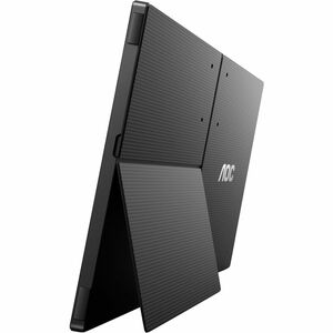 AOC 16T3EA 16" Class Full HD Monitor LED - 16:9 - Preto, Cinzento - 39,6 cm (15,6") Viewable - Tecnologia IPS (In-plane sw