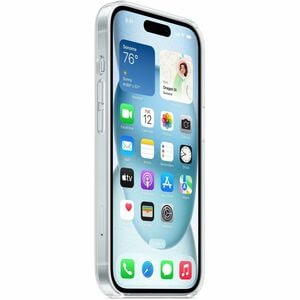 Apple Case for Apple iPhone 15 Smartphone - Clear - Scratch Resistant, Drop Resistant, Yellowing Resistant - Polycarbonate