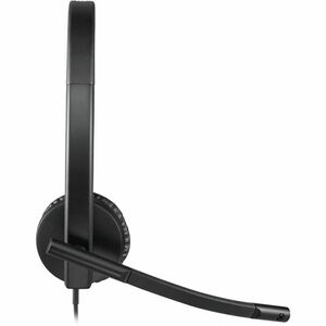 Logitech Wired Stereo Headset - Black - Microsoft Teams Certification - Binaural - USB Type C