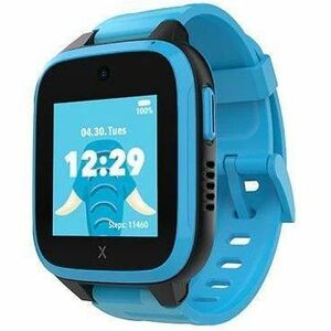 XPLORA XGO3 Smart Watch - Elephant Blue Body Color - Wireless LAN - 4G - G-sensor - Phone, Camera, Text Messaging, Stopwat