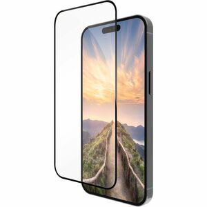 dbramante1928 ApS eco-shield Plastic Screen Protector for iPhone 16, iPhone 15, iPhone 14 Pro - Black Edge - 60 / Carton -