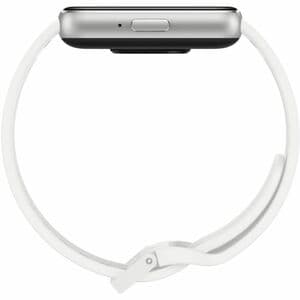Samsung Galaxy Fit3 SM-R390 Smart Watch - Rectangular Case Shape - 40 mm Case Height - Unisex - Silver, Prism Crush White 