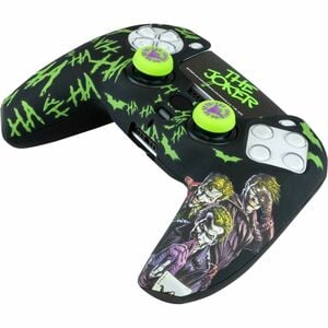 PS5 DC COMBO PACK JOKER FR-TEC CARCASA MANDO+GRIPS+STICKERS