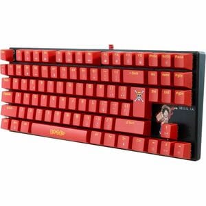 TECLADO ONE PIECE LUFFY FR-TEC MECANICO. LUZ LED.ANTIGHOSTING