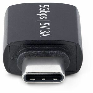 StarTech.com USB C auf USB A Adapter, USB 3.0 5Gbps, Kompakter USB-C Stecker zu USB-A Buchse, Adapter USB C auf USB 3.0, M