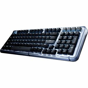 Logitech Amber K98M 键盘 - 无线 连接 - A 型 USB 接口 - 英文 - 灰 - 机械 按键开关 - Bluetooth/RF - 2.40 GHz - 98 Key(s) - Windows 10, Windows