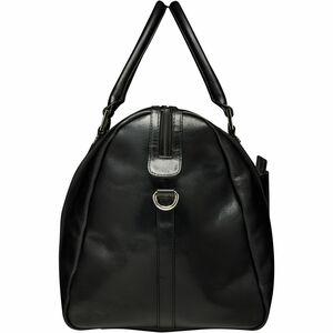 dbramante1928 ApS Kastrup 2 Carrying Case (Duffel) Travel Essential - Black - Full Grain Leather Body - Shoulder Strap, Ha