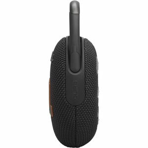 JBL Clip 5 Portable Bluetooth Speaker System - 7 W RMS - Funky Black - 95 Hz to 20 kHz - Battery Rechargeable - 1