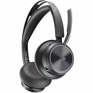 HP Poly Voyager Focus 2-M USB-C-C Headset USB-C/A Adapter Charging Stand (Consumer version)