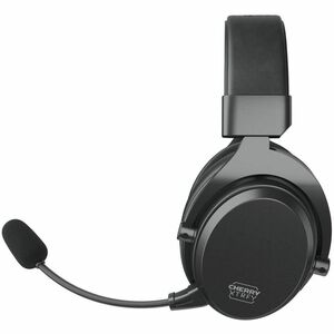 CHERRY XTRFY H3 CX-H3W Wireless Over-the-head, Over-the-ear Stereo Gaming Headset - Black - Binaural - Circumaural - 1005.