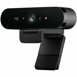Logitech BRIO Webcam - 13 Megapixel - 90 fps - USB Type A - 4096 x 2160 Video - Auto/Manual - 90° Angle - Clip, Tripod Mou