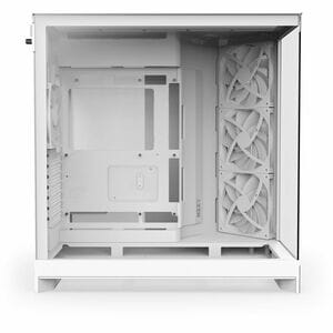 NZXT H9 Flow CM-H92FW-01 Computer Case - ATX Motherboard Supported - Mid-tower - Glass, Tempered Glass, Steel, Galvanized 