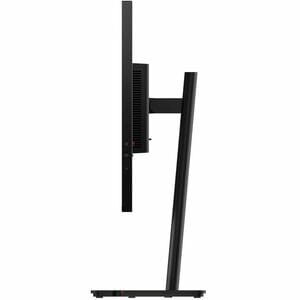 ThinkVision T27UD-40 27in IPS 3840x2160 1x HDMI 2.1 TMDS 1x DP 1.4 1x USB-C Tilt Swivel Pivot Height Adj Stand 1x USB-C 3x