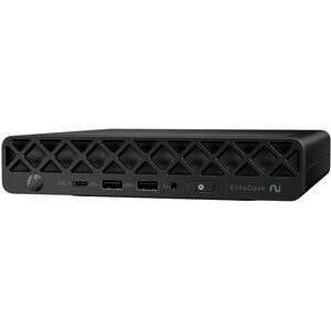 HP EliteDesk 8 G1a Desktop AI Computer - AMD Ryzen AI 7 350 - 32 GB - 1 TB SSD - Mini PC - Jack Black - AMD Chip - Windows