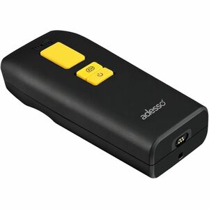 Adesso NuScan 3500 Rugged Industrial, Retail, Warehouse Handheld Barcode Scanner - Cable/Wireless Connectivity - Black - N