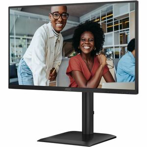 AOC 24E4CV 24" Class Full HD LED Monitor - 16:9 - Black - 60.5 cm (23.8") Viewable - In-plane Switching (IPS) Technology -