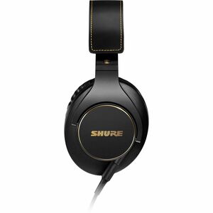 Shure SRH840A 有线 头戴式 双声道 立体声 耳机 - 头戴护耳式 - 44 欧姆 - 3 m 线缆 - 镀金 连接器 - 降噪 - 迷你手机（3.5毫米）