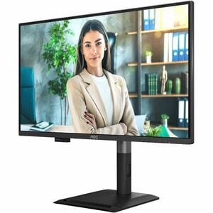 AOC Q27P4U 27" Class WQHD LED Monitor - 16:9 - Textured Black - 68.6 cm (27") Viewable - In-plane Switching (IPS) Technolo