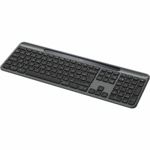 Logitech Signature Slim Solar+ K980 Keyboard - Full-size - Wireless Connectivity - USB Type A, USB Type C Interface - Belg