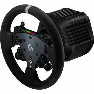 Logitech G TRUEFORCE RS50 Gaming Steering Wheel/Base/Hub - Cable - USB - PlayStation 5, PlayStation 4, PC - Black