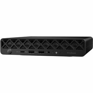 HP ProDesk 4 G1i Desktop Computer - Intel Core Ultra 5 225T - 32 GB - 512 GB PCI Express NVMe SSD - Mini PC - Jack Black -