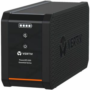 VERTIV PSA6E-600IT-IEC Line-interactive UPS - 600 VA/315 W - Tower - AVR - 1 Minute Stand-by - 230 V AC, 120 V AC Input - 