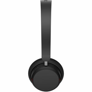 Lenovo 6550 Wireless Over-the-head Stereo Headset - Black - Microsoft Teams Certification - Binaural - Circumaural - 3000 