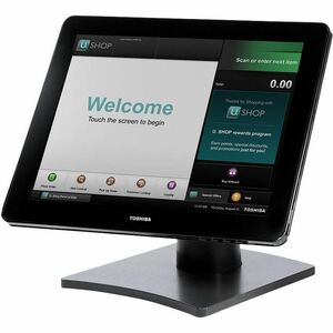 Toshiba 6150-B15 15" Class LED Touchscreen Monitor - 4:3 - 25 ms - 38.1 cm (15") Viewable - Projected Capacitive - 10 Poin