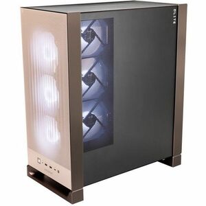 In Win DLITE IW-CS-DLITEBRO-4XM120 Computer Case - ATX Motherboard Supported - Mid-tower - Mesh, SPCC, Tempered Glass, Alu