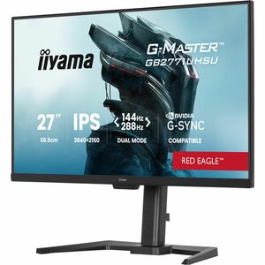 iiyama G-MASTER Red Eagle GB2771UHSU-B1 27" Class 4K UHD Gaming LED Monitor - 16:9 - Matte Black - 68.6 cm (27") Viewable 