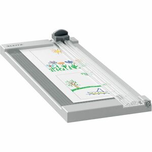 Leitz Precision Trimmer - A4 - 8 Sheet Cutting Capacity - Steel Blade - 46 mm Height x 153 mm Width x 376 mm Depth - Light