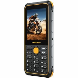 Ulefone Armor Mini 4 128 MB Rugged Feature Phone - 7.1 cm (2.8") TFT LCD QVGA 240 x 320 - 64 MB RAM - 4G - Black - Bar - U