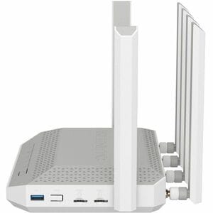 Hero 5G Modem Router 5G Wi-Fi 6 Mesh AX3000 con 2 slot SIM, 1 porta 2,5G e smart switch 4 porte a 1Gb, porte USB 3.0 e 2.0