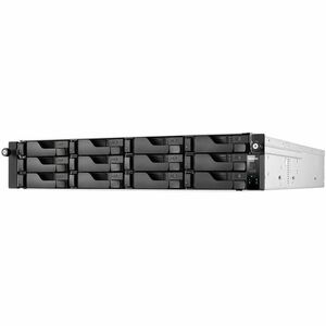 ASUSTOR Lockerstor 12R Pro Gen2 (AS7212RDX) - AMD Ryzen 7 Pro 7745 Octa-core (8 Core) 3.80 GHz - 12 x HDD Supported - 0 x 