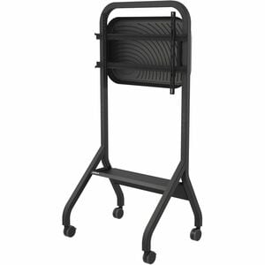 SmartMount® SR898-EUK Flachbildschirm-Wagen - 136,08 kg Belastbarkeit - 4 Rollen - 101,60 mm Rollengröße - Stahl, Acrylnit