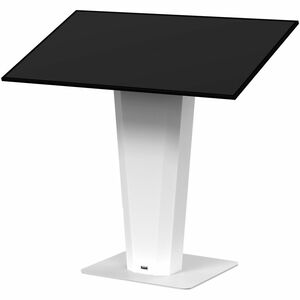 SMS Icon Floor Mount for Display, Navigator - White - 139.7 cm to 165.1 cm (65") Screen Support - 50 kg Load Capacity - 40